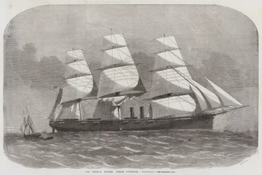 De Stoomkorvet Niagara van de Verenigde Staten